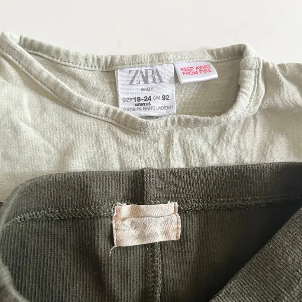 Boys Fall Winter Outfit Bundle 18-24M Contemporary Knits Tops Bottoms
